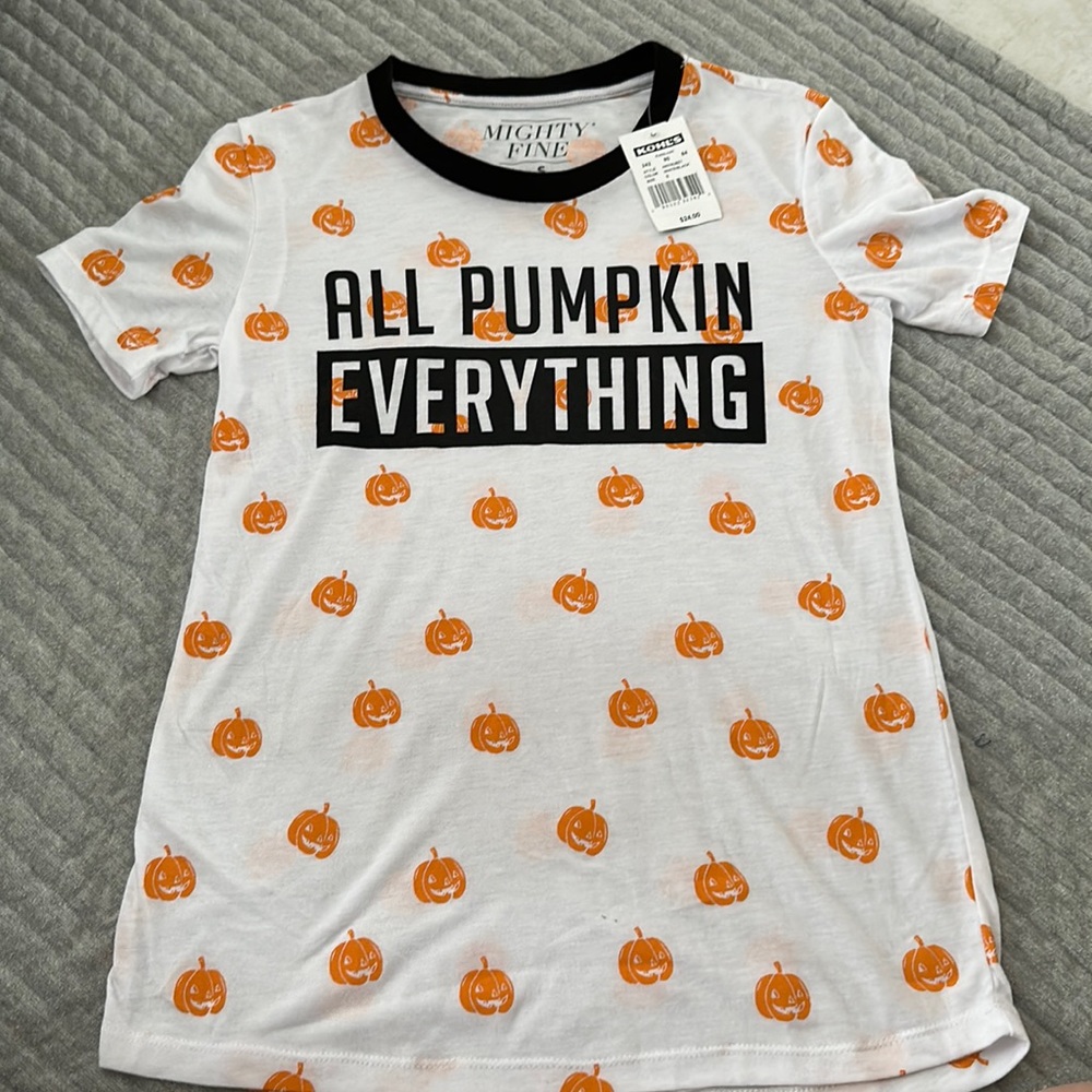Brand New Pumpkin shirt. Size small.